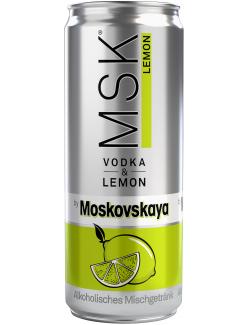 Moskovskaya MSK Vodka & Lemon (Einweg)