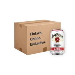 Jim Beam Bourbon Whiskey & Cola (Einweg)