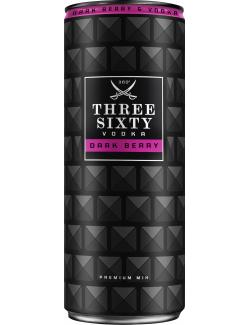 Three Sixty Vodka Dark Berry (Einweg)