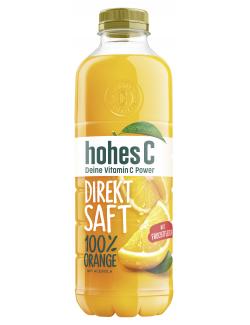 Hohes C Direktsaft 100% Orange mit Fruchtfleisch PET (Einweg)
