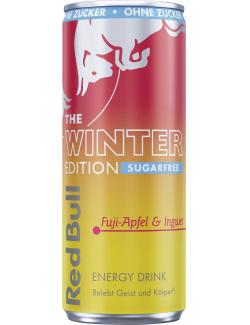 Red Bull Winter Edition Sugarfree Fuji-Apfel & Ingwer (Einweg)
