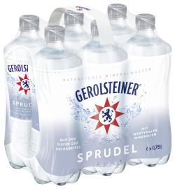 Gerolsteiner Sprudel Mineralwasser (Einweg)