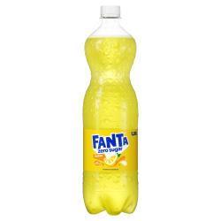 Fanta Zero Sugar Lemon PET  (Einweg)