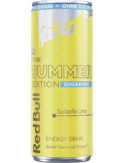 Red Bull Energy Drink The Summer Edition Sudachi-Lime Sugarfree (Einweg)