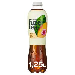 Fuze Tea Schwarzer Tee Pfirsich Rose ohne Zucker (Einweg)