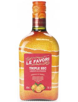 Le Favori Triple Sec Orangenlikör