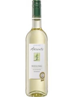 Moselland Akzente Riesling Weißwein halbtrocken
