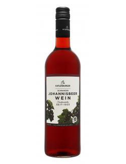 Katlenburger Schwarzer Johannisbeer Wein