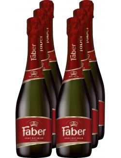 Faber Sekt rot mild