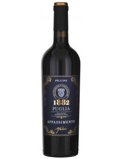 Piccini 1882 Appassimento Rosso Puglia IGT Rotwein halbtrocken