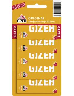 Gizeh Blättchen Original gelb
