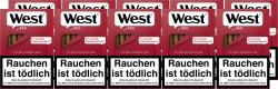 West Red Filter Cigarillos