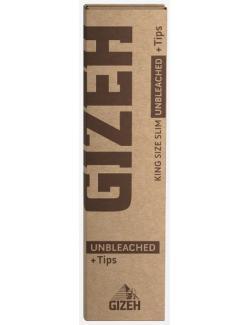 Gizeh Filterpapier Unbleached King Size Slim
