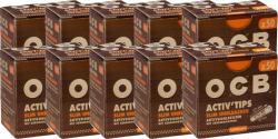 OCB Activ Tips Slim Unbleached 7mm