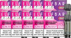 Elfbar Elfa Pod Dragon Fruit Blackberry 20mg/ml - 8,99 EUR