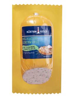 Bild Küstengold Delikatess Leberwurst mit Schnittlauch 0.15 kg