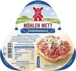 Rügenwalder Mühle Mühlen Mett Zwiebelmettwurst