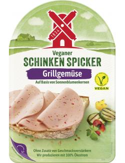 Rügenwalder Mühle Veganer Schinken Spicker Grillgemüse
