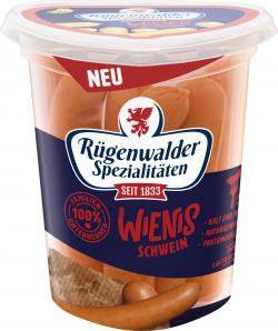 Rügenwalder Spezialitäten Wienis Schwein