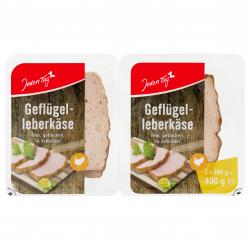 Jeden Tag Geflügel-Leberkäse