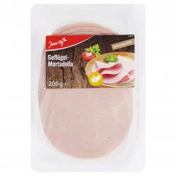 Jeden Tag Geflügel-Mortadella