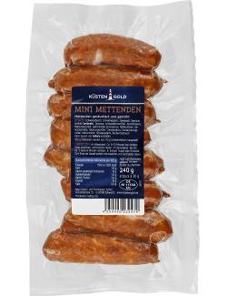 Küstengold Mini-Mettenden geräuchert