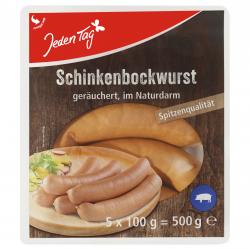 Jeden Tag Schinkenbockwurst