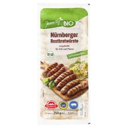 Jeden Tag Bio Nürnberger Rostbratwurst