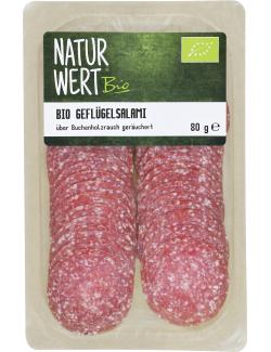 NaturWert Bio Geflügelsalami