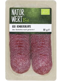 NaturWert Bio Rindersalami