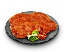 Rückensteaks gewürzt