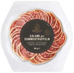 Tafelzeit Salami mit Sommertrüffeln und Parmesan