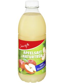 Jeden Tag 100% Direktsaft Apfelsaft Naturtrüb (Einweg)