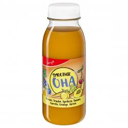 Jeden Tag Smoothie Oha Pfirsich, Traube, Aprikose, Banane, Karotte, Orange, Kirsch