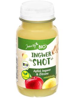 Jeden Tag Bio Ingwer Shot Apfel Ingwer Zitrone (Einweg)