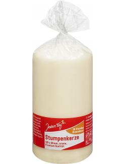 Jeden Tag Stumpenkerze creme