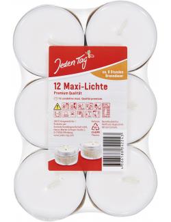 Jeden Tag Maxi-Lichte weiß