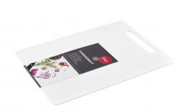 Like Schneidebrett auf Kunststoff weiß