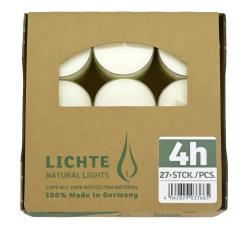 Teelichter Natural Lights 4h