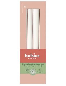 Bolsius Spitzkerzen Wolkiges Weiss