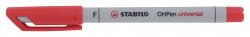 Stabilo OHPen universal non-permanent Folienschreiber fein rot