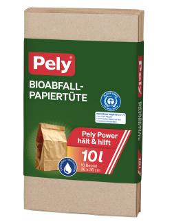 Pely Bioabfall-Papiertüte 10 Liter