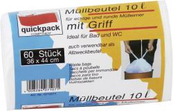 Quickpack Müllbeutel mit Griff 10 Liter