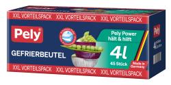 Pely Power Gefrierbeutel 4 Liter XXL Vorteilspack