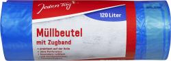 Jeden Tag Müllbeutel mit Band 120 Liter