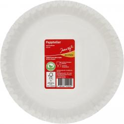 Jeden Tag Pappteller aus Frischfaser