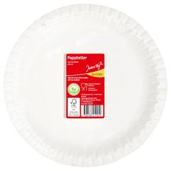 Jeden Tag Pappteller aus Frischfaser