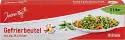 Jeden Tag Gefrierbeutel mit Zip 3 Liter