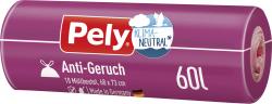 Pely Zugband-Müllbeutel Anti-Geruch 60 Liter