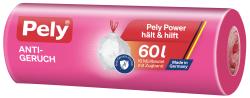 Pely Anti-Geruch Müllbeutel mit Zugband 60 Liter